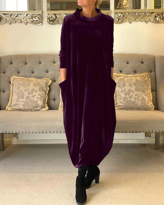ELORA™ - Velvet Evening Dress - Maison Léa & Lou