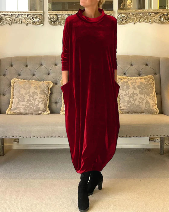ELORA™ - Velvet Evening Dress - Maison Léa & Lou