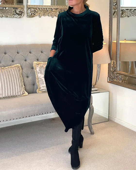 ELORA™ - Velvet Evening Dress - Maison Léa & Lou