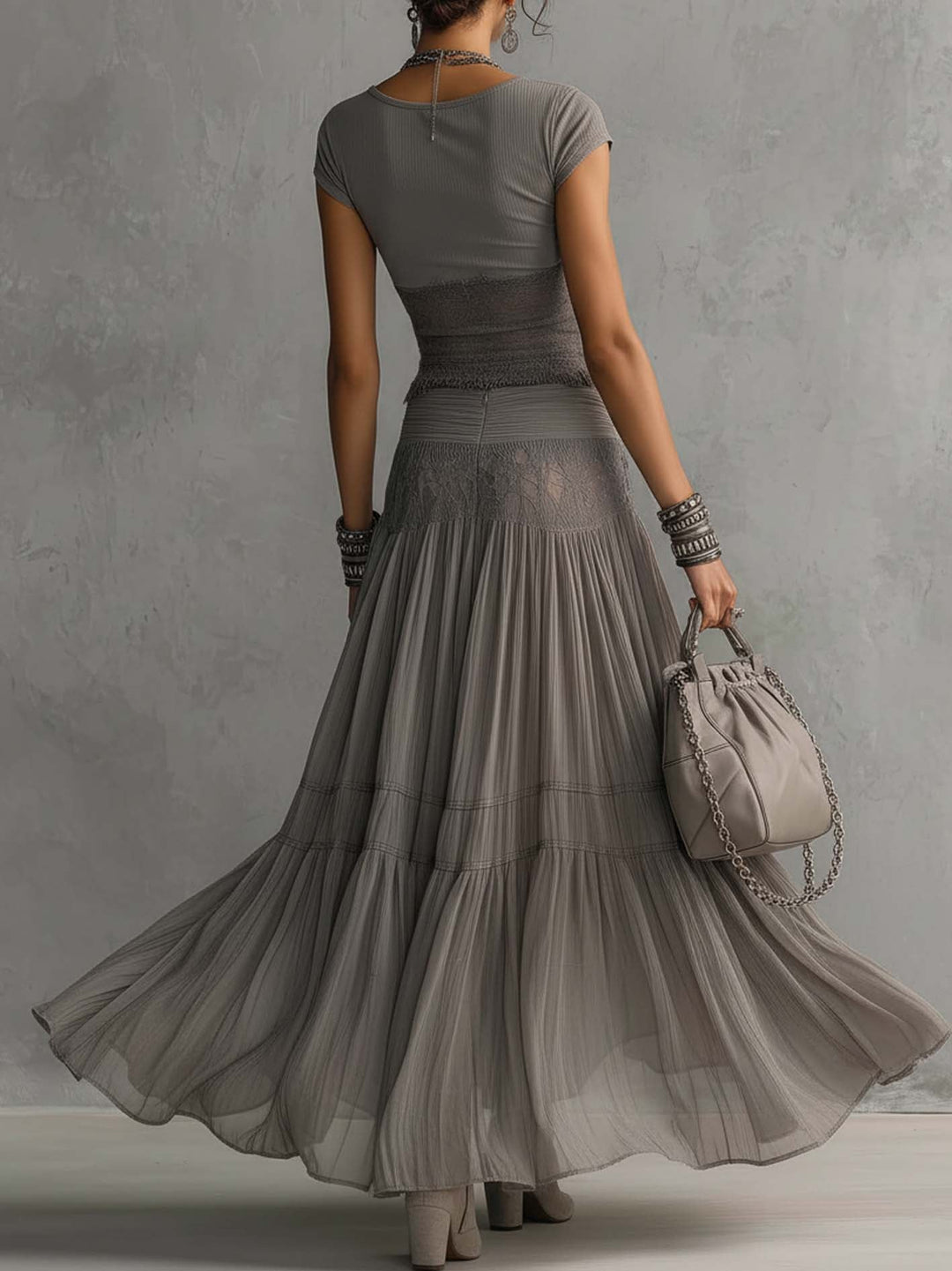 Caterina | Set boho couture dal fascino etereo