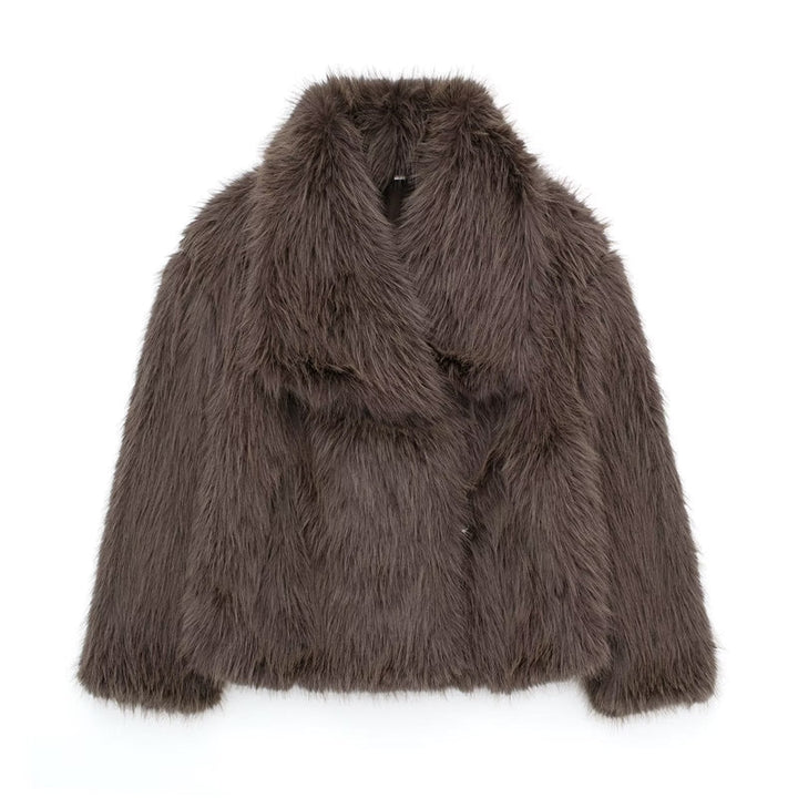 Ella | Luxury Faux Fur Coat - Maison Léa &amp; Lou