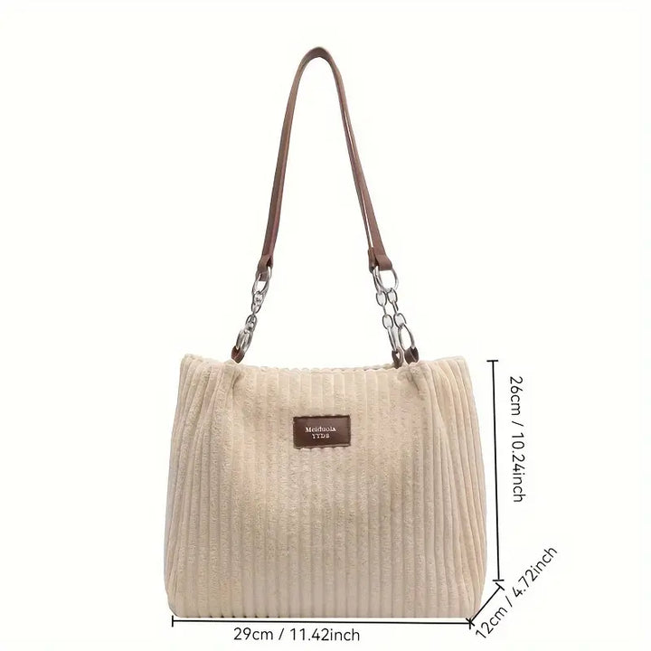 ORNA™ - Corduroy Tote Bag - Maison Léa &amp; Lou