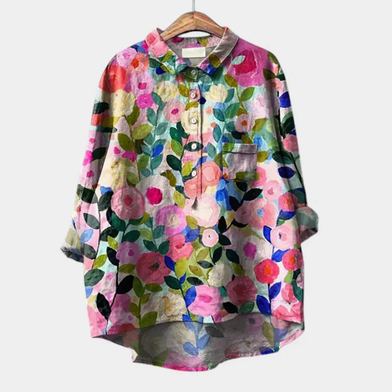 TALLIE™ – Relaxed Printed Blouse - Maison Léa &amp; Lou