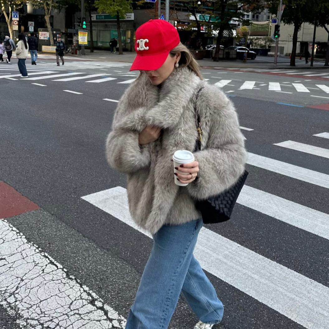 Ella | Luxury Faux Fur Coat - Maison Léa &amp; Lou