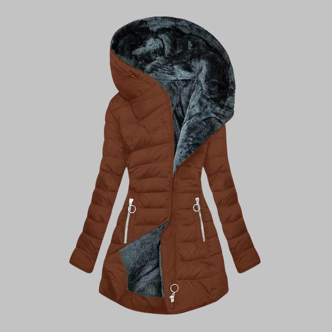 YENGE™ - Casual Slim Fit Hooded Long Sleeve Jacket - Maison Léa & Lou