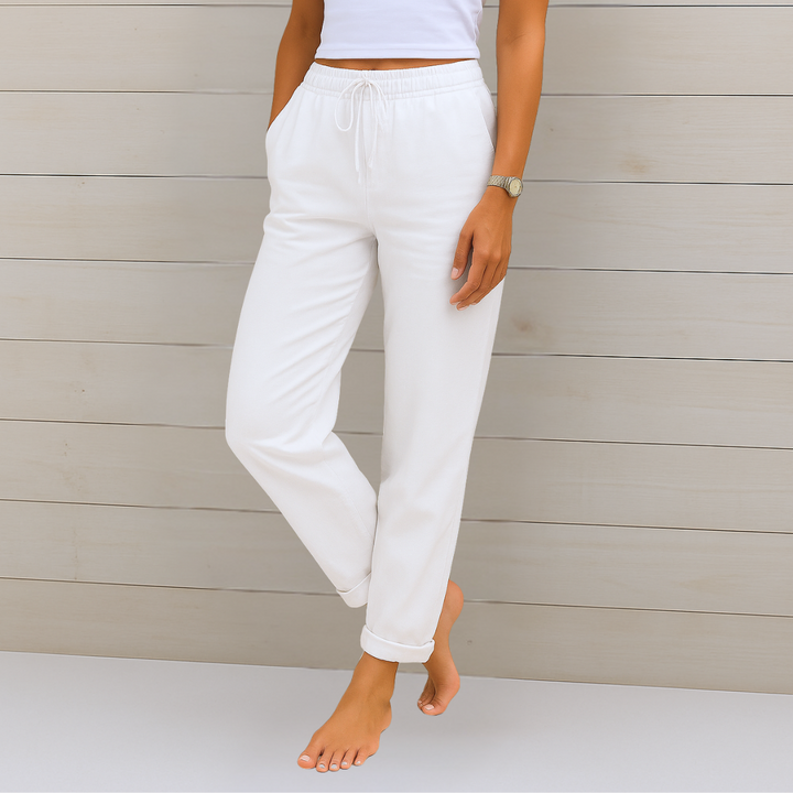 Nora | Pantaloni Casual Eleganti e Confortevoli