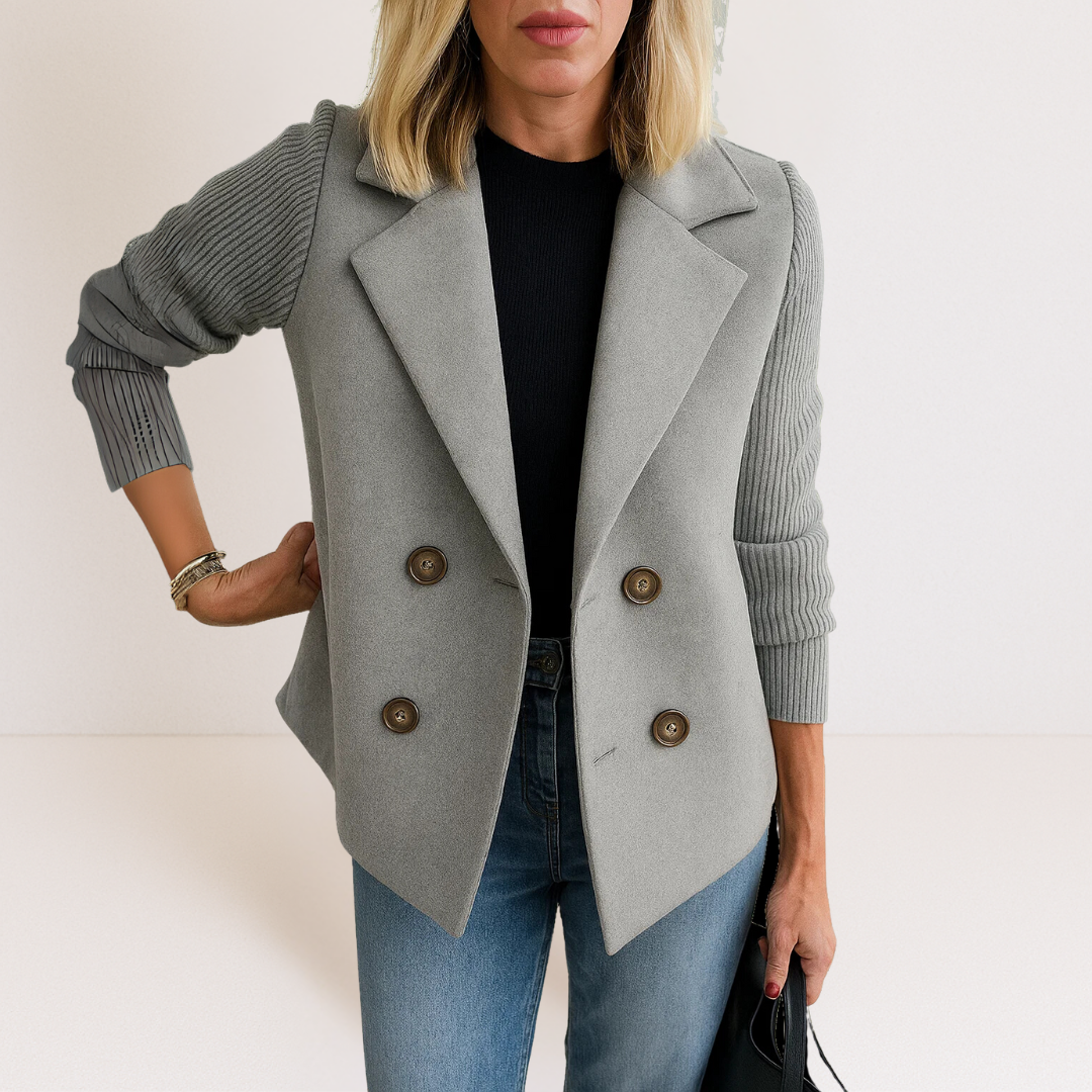 Ella™ | Soft-Blend Knit Blazer - Maison Léa &amp; Lou