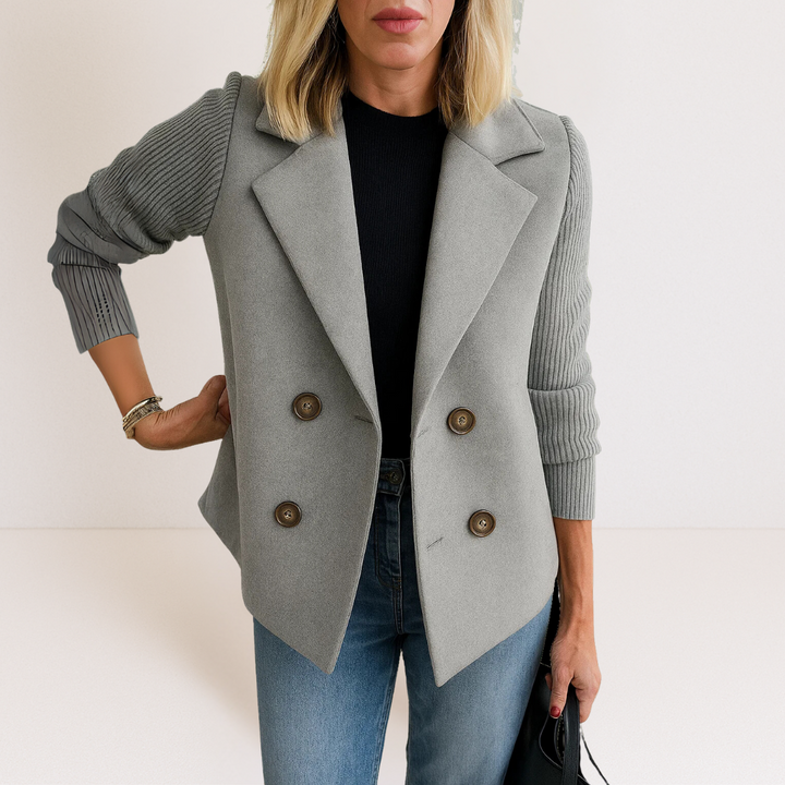 Ella™ | Soft-Blend Knit Blazer - Maison Léa &amp; Lou