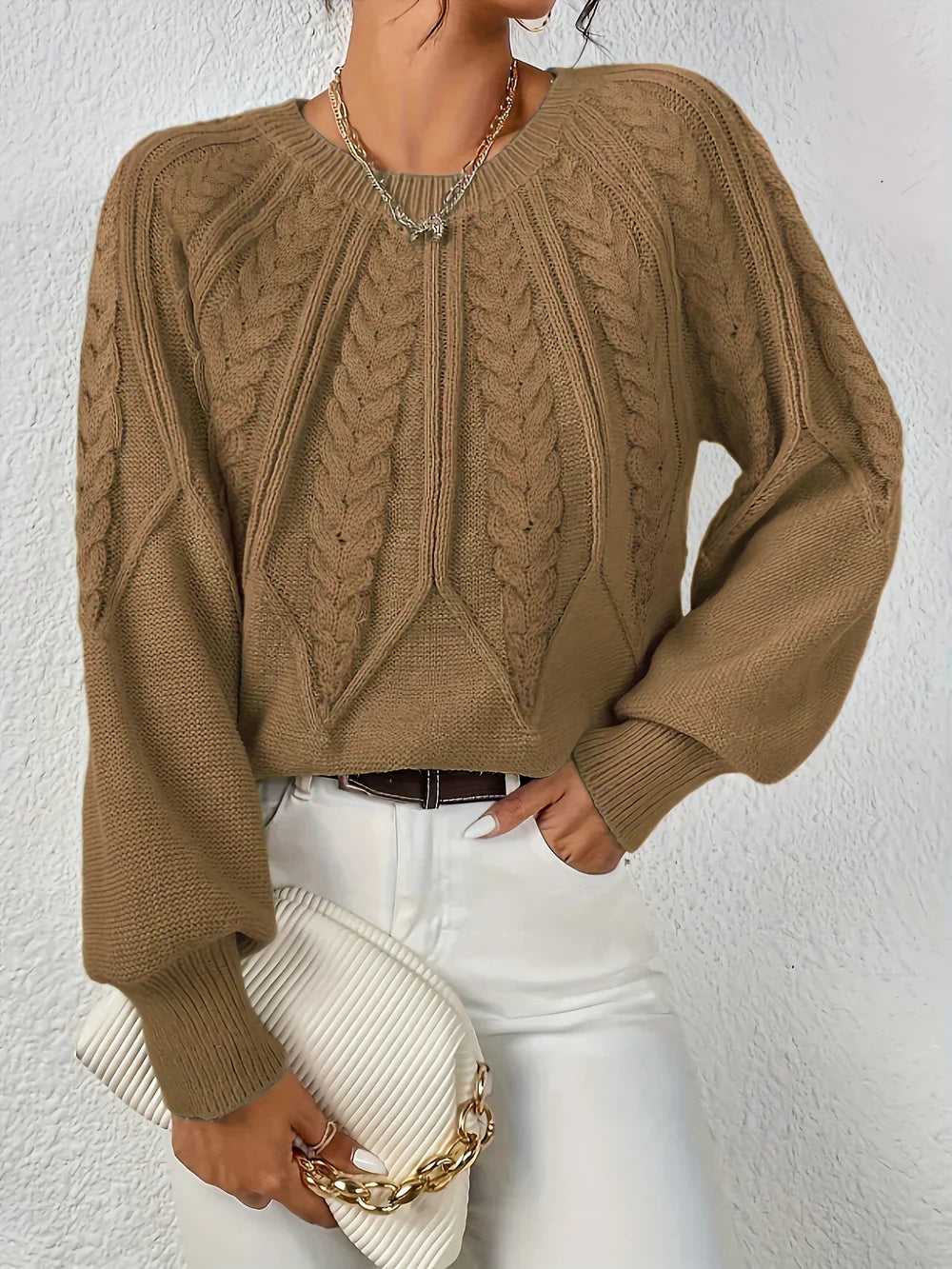 ISABELLA™ | Knitted Sweater - Maison Léa &amp; Lou