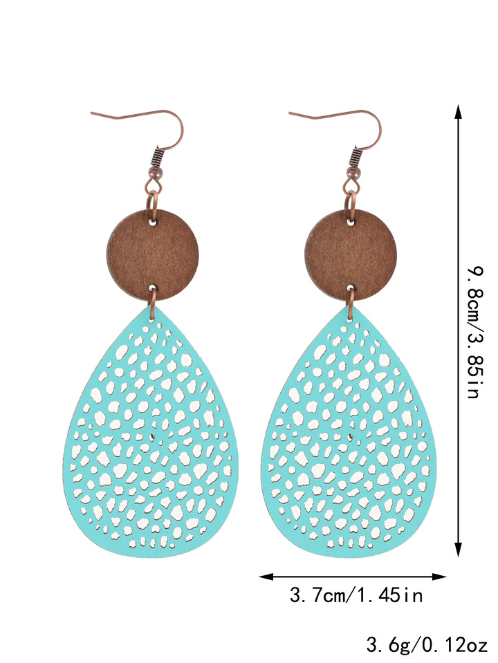 Beatryce | Vintage-Inspired Filigree Drop Earrings - Maison Léa &amp; Lou