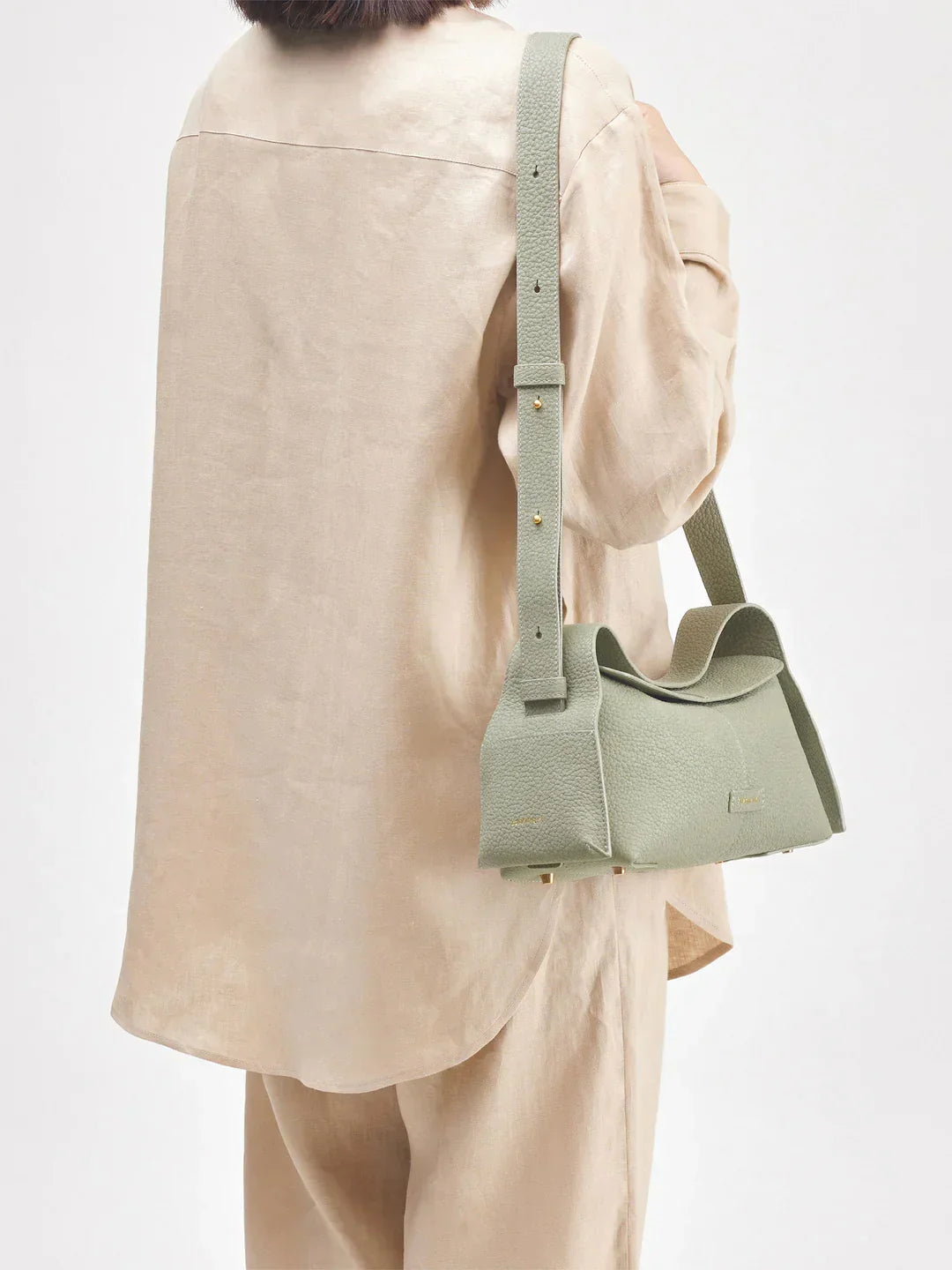 Small Lioré Roof Bag - Jade - Maison Léa &amp; Lou