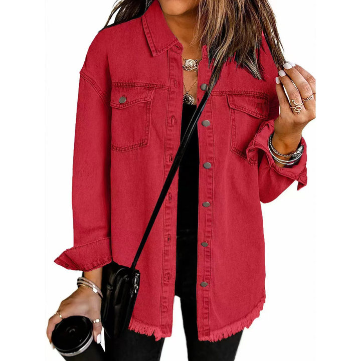 Katja™ | Denim Jacket - Maison Léa &amp; Lou