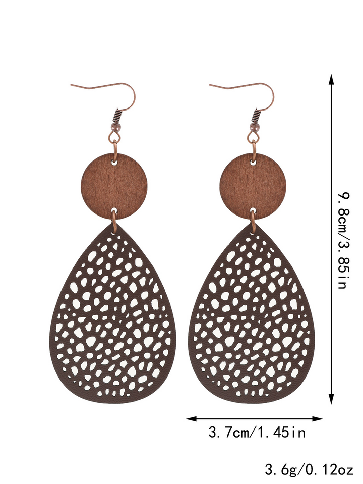 Beatryce | Vintage-Inspired Filigree Drop Earrings - Maison Léa &amp; Lou