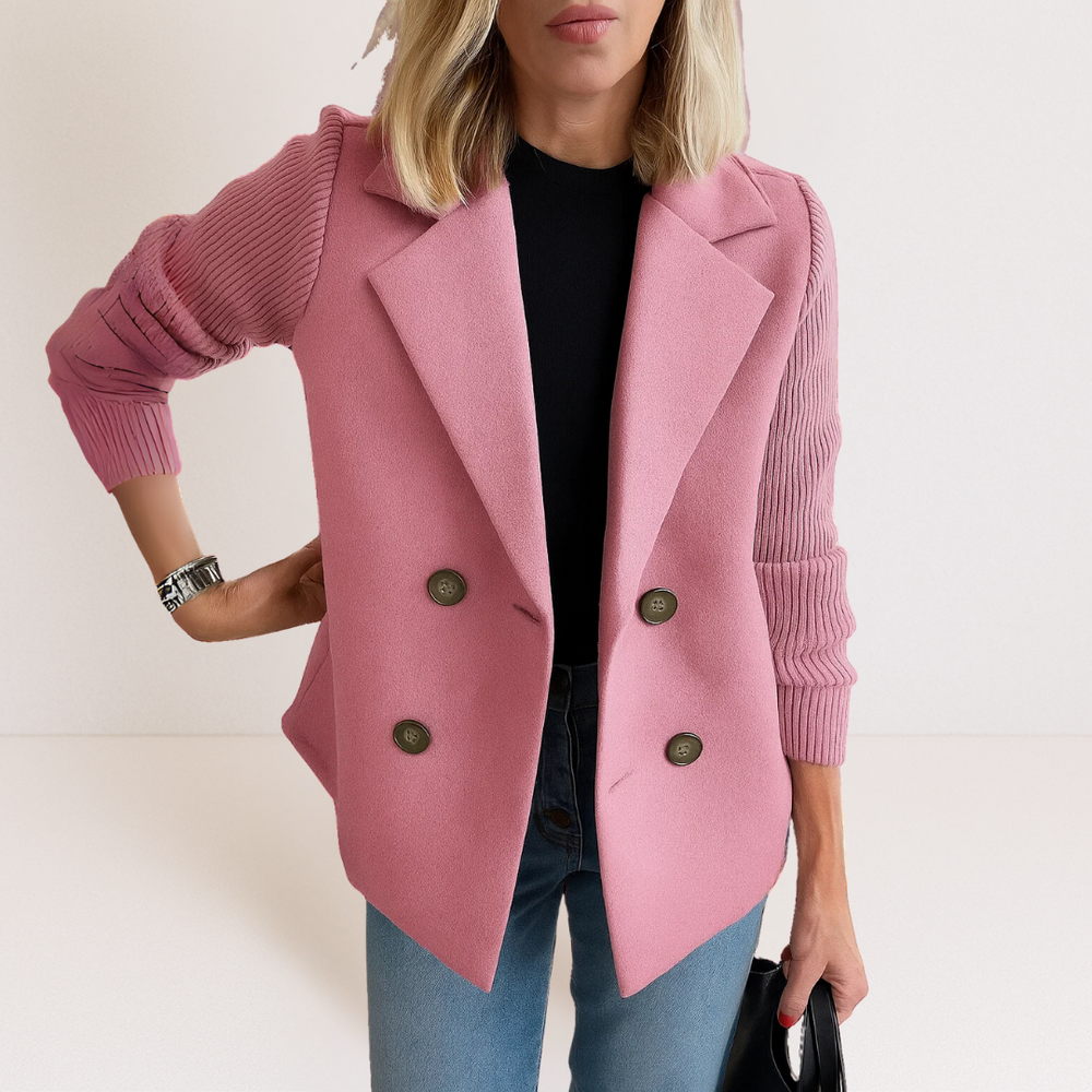 Ella™ | Soft-Blend Knit Blazer - Maison Léa & Lou