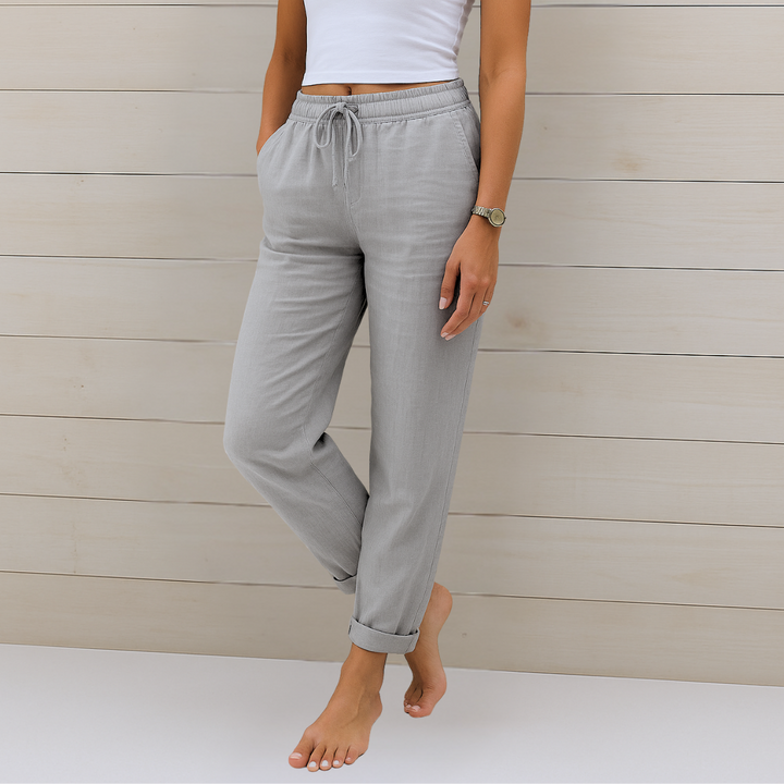 Nora | Pantaloni Casual Eleganti e Confortevoli