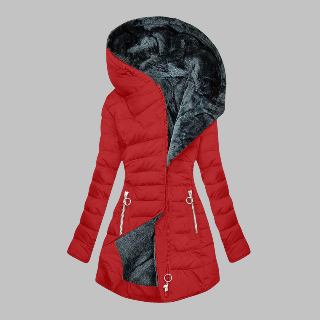 YENGE™ - Casual Slim Fit Hooded Long Sleeve Jacket - Maison Léa &amp; Lou