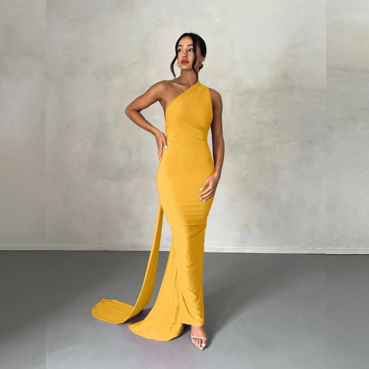 KARILYN™ – Elegant Sleeveless Evening Halter Bodycon Dress - Maison Léa &amp; Lou