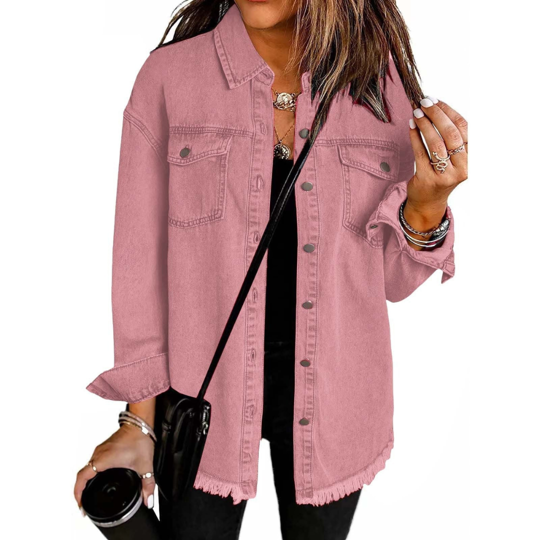 Katja™ | Denim Jacket - Maison Léa &amp; Lou