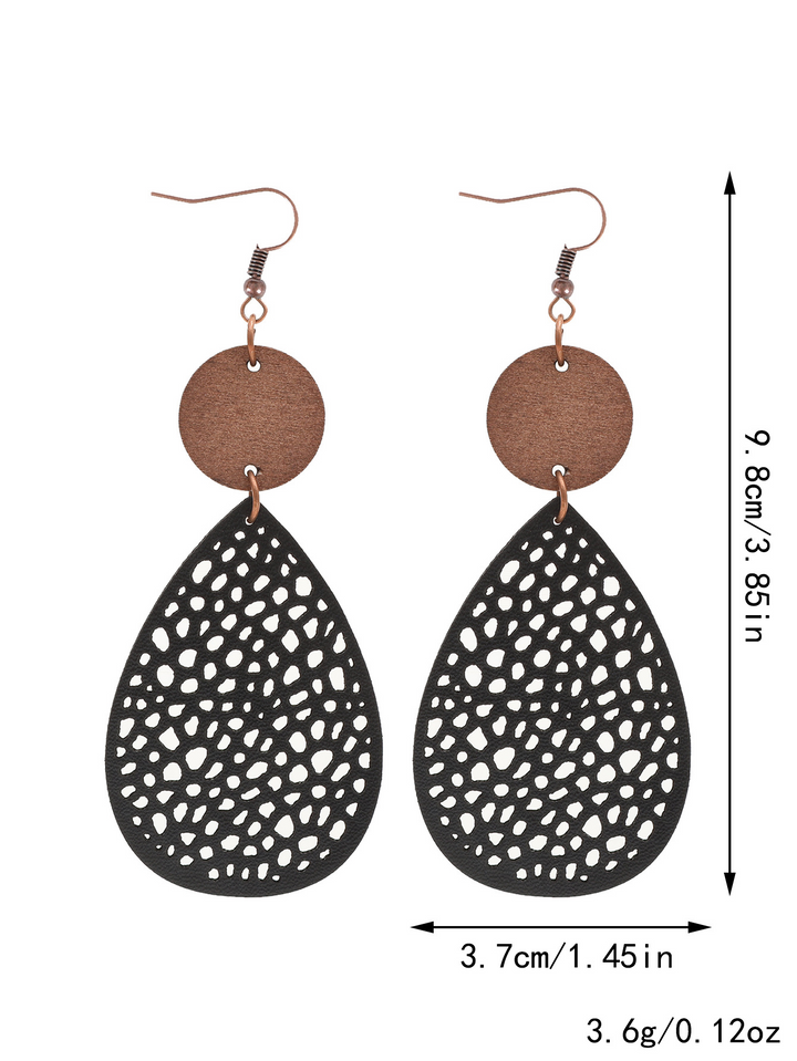 Beatryce | Vintage-Inspired Filigree Drop Earrings - Maison Léa &amp; Lou