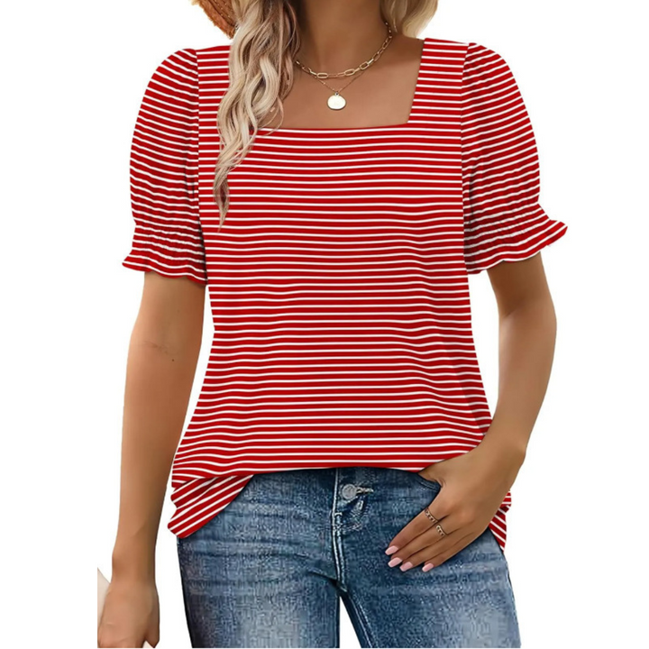JOSEPHINE™ - Lightweight Ruffle Sleeve Summer Essential - Maison Léa &amp; Lou