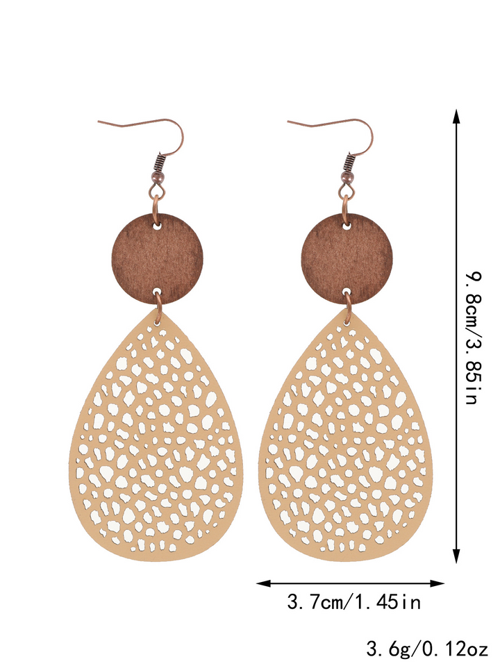Beatryce | Vintage-Inspired Filigree Drop Earrings - Maison Léa &amp; Lou