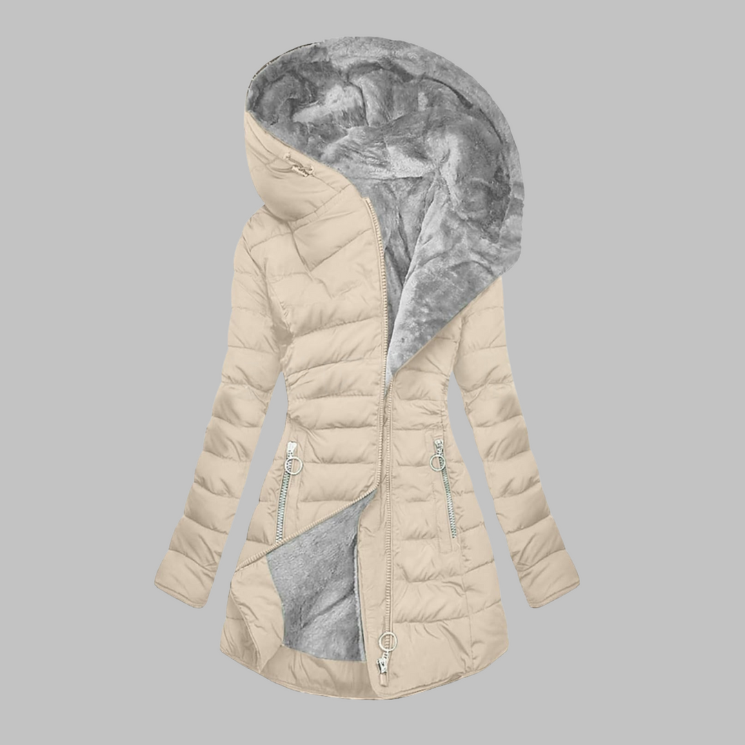 YENGE™ - Casual Slim Fit Hooded Long Sleeve Jacket - Maison Léa &amp; Lou