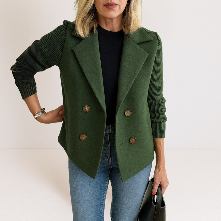 Ella™ | Soft-Blend Knit Blazer - Maison Léa &amp; Lou
