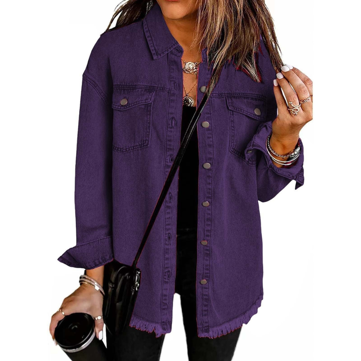 Katja™ | Denim Jacket - Maison Léa &amp; Lou