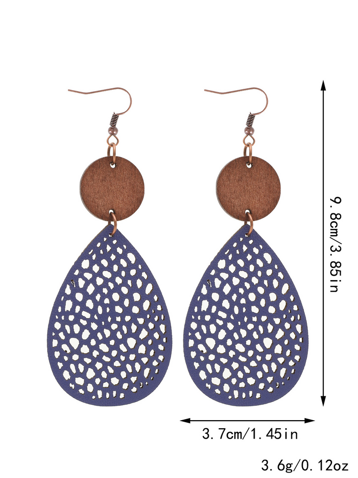 Beatryce | Vintage-Inspired Filigree Drop Earrings - Maison Léa &amp; Lou
