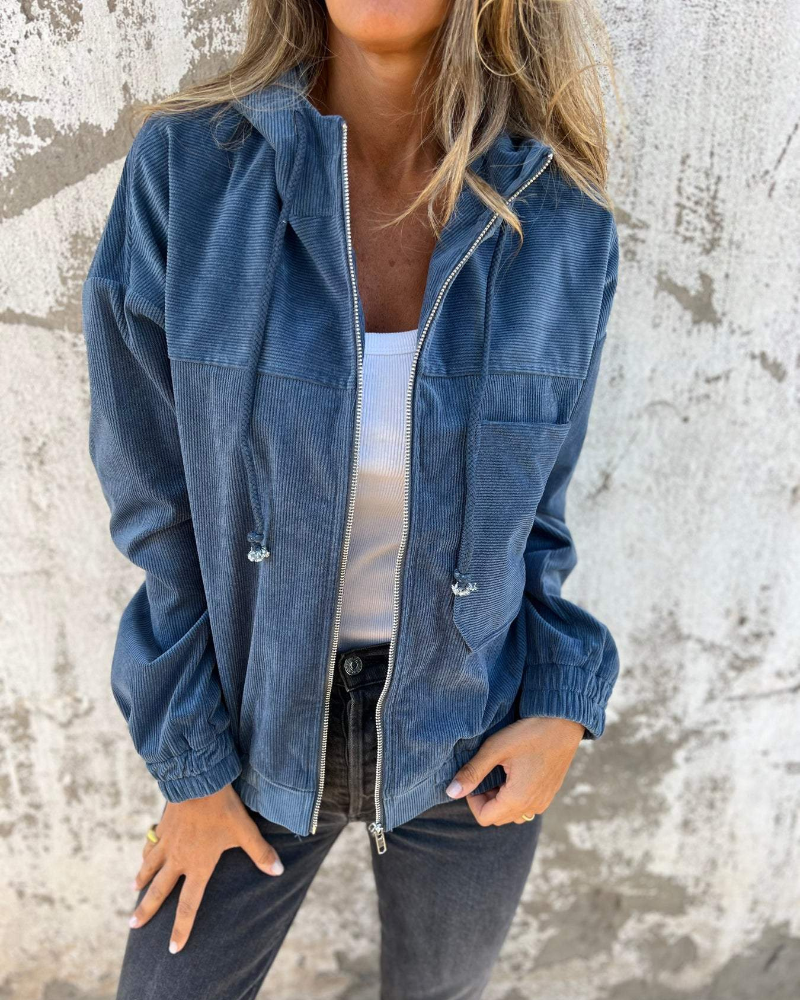 CHARLY™ - Classic Zip-Up Jacket - Maison Léa &amp; Lou