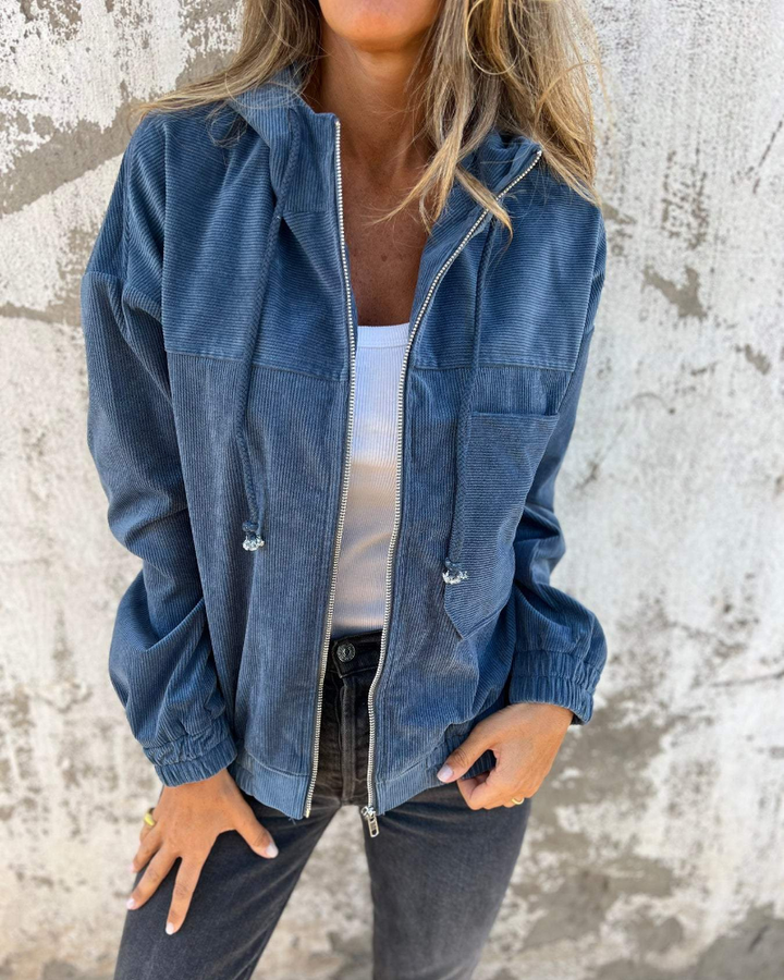 CHARLY™ - Classic Zip-Up Jacket - Maison Léa &amp; Lou