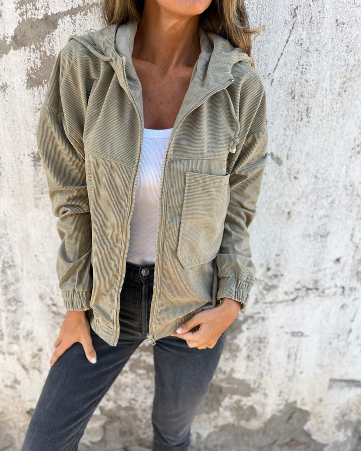 CHARLY™ - Classic Zip-Up Jacket - Maison Léa &amp; Lou