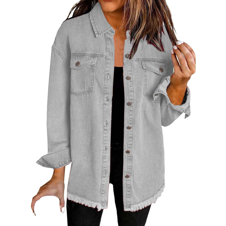 Katja™ | Denim Jacket - Maison Léa &amp; Lou