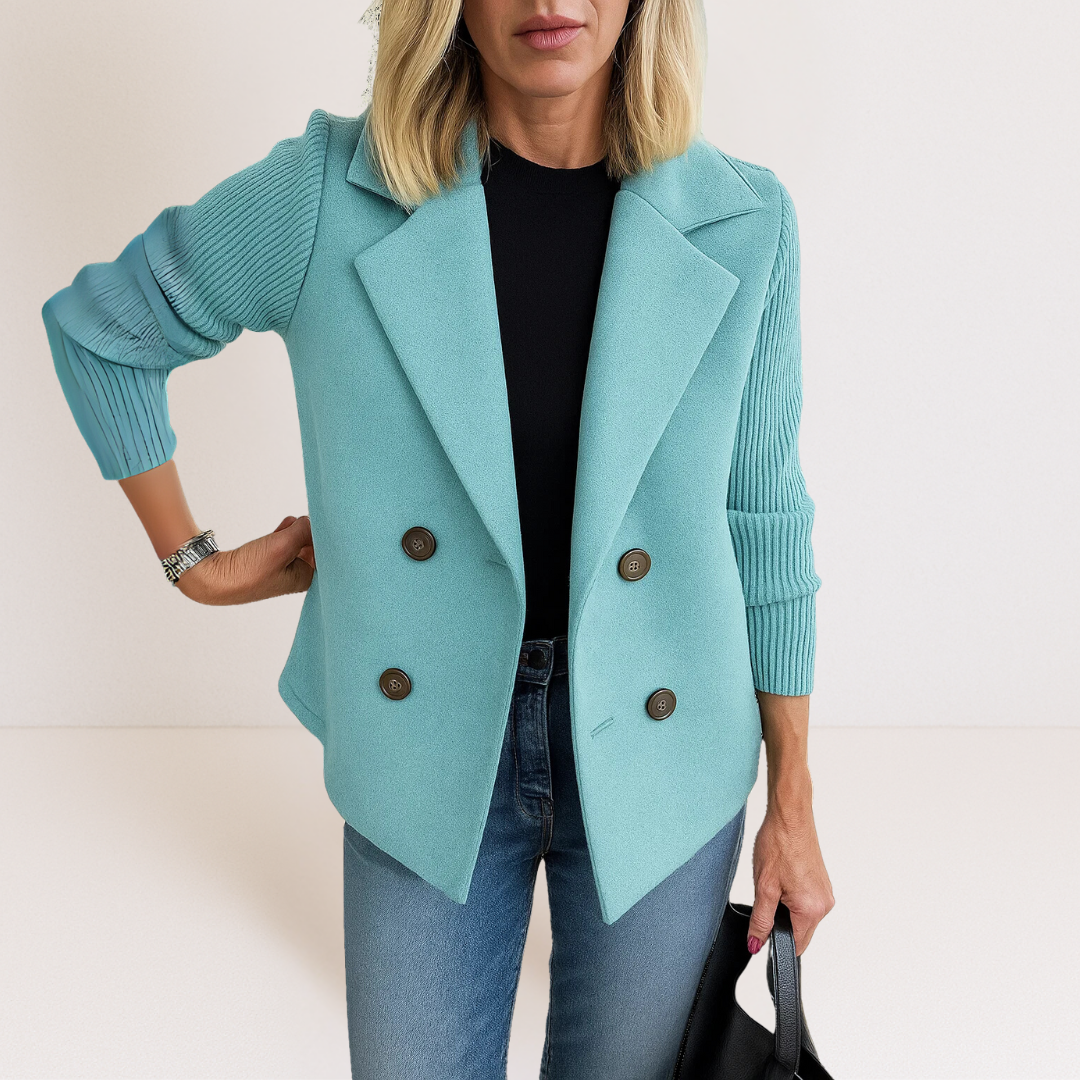 Ella™ | Soft-Blend Knit Blazer - Maison Léa &amp; Lou