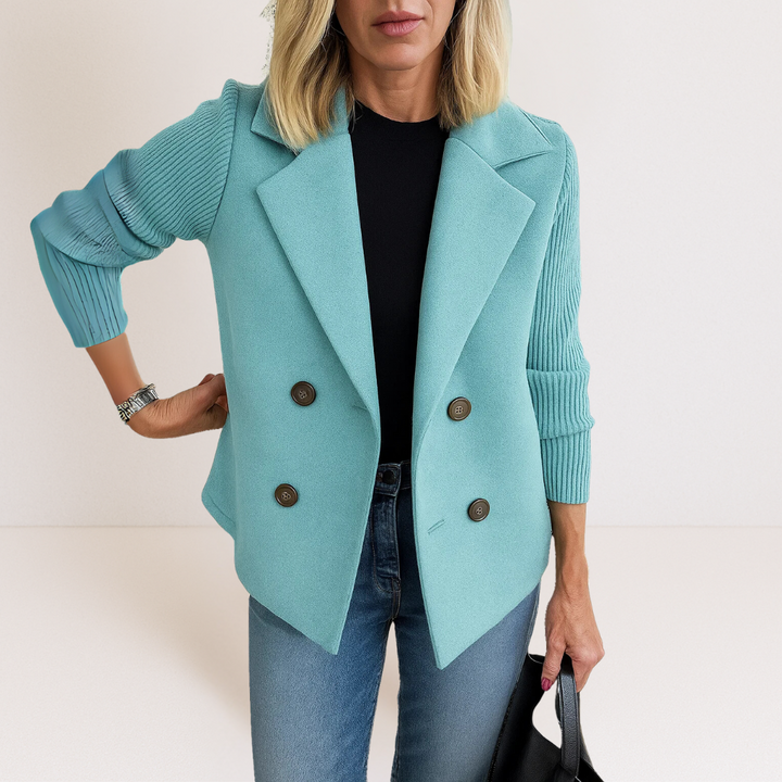 Ella™ | Soft-Blend Knit Blazer - Maison Léa &amp; Lou