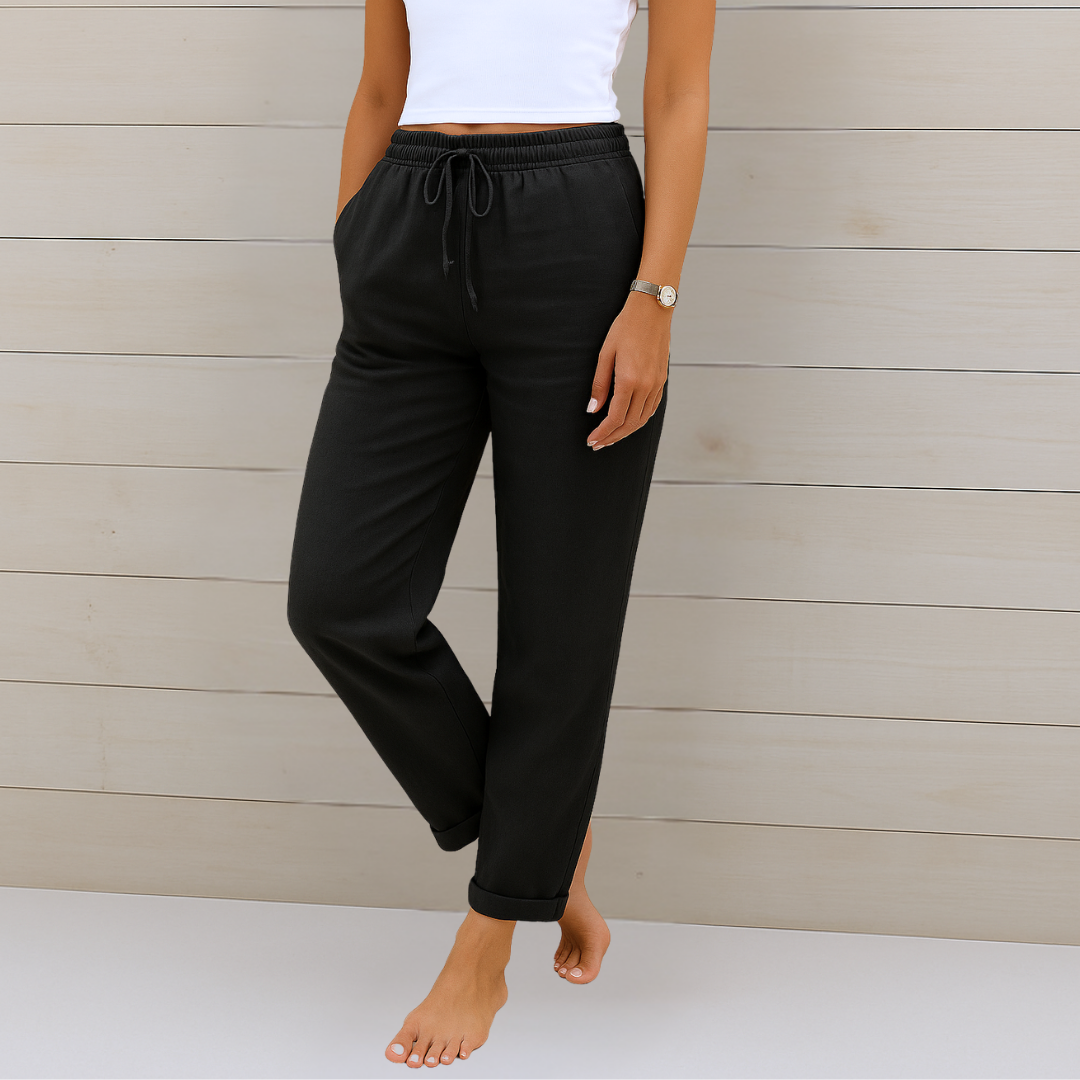 Nora | Pantaloni Casual Eleganti e Confortevoli