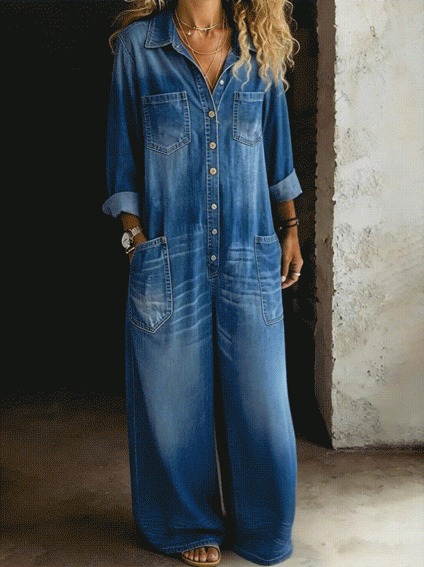 Lena | Casual Comfort Jumpsuit - Maison Léa &amp; Lou