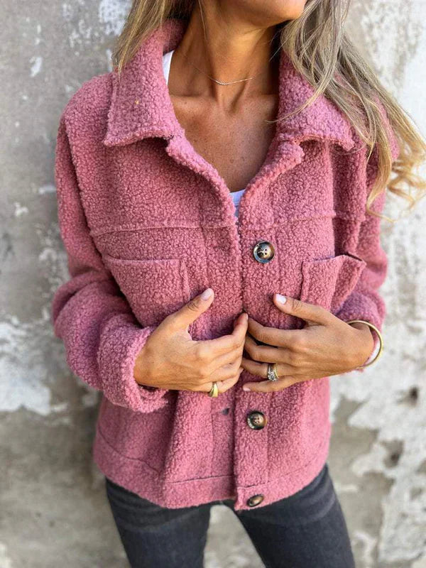 MOIRA™ - Relaxed Fit Fleece Jacket - Maison Léa &amp; Lou