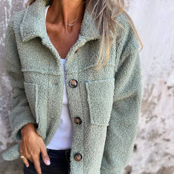 MOIRA™ - Relaxed Fit Fleece Jacket - Maison Léa & Lou