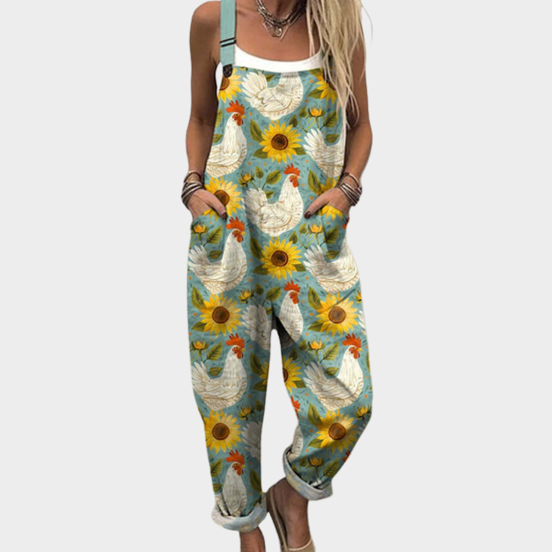 Wyndoria™ | Comfortable printed Jmpsuit - Maison Léa & Lou