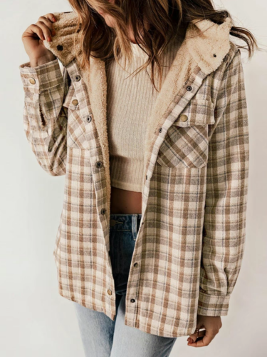 HANNAH™ - Chic Plaid Jacket - Maison Léa &amp; Lou