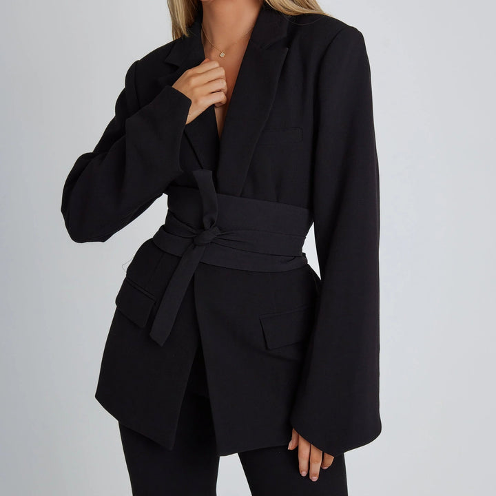 Eva | Blazer Med Talje-accent - Maison Léa &amp; Lou