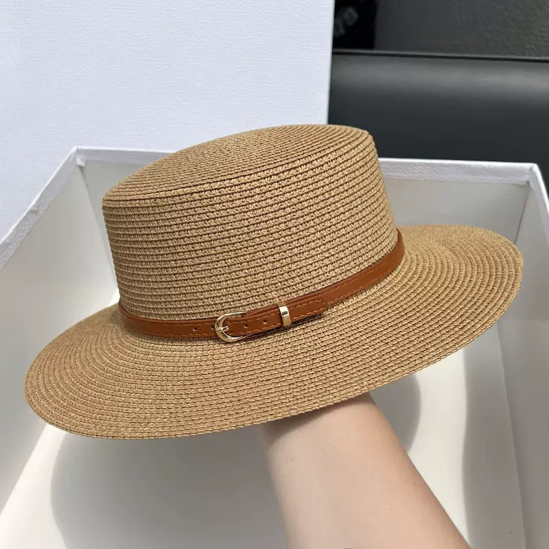Odette | Belted Wide Brim Sun Hat - Maison Léa &amp; Lou
