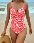 Clara™ | One Piece Printed Tankini - Maison Léa & Lou