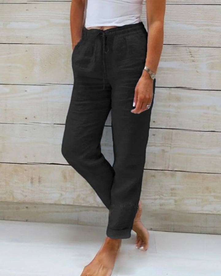 Elowen™ – Relaxed Drawstring Pants - Maison Léa &amp; Lou