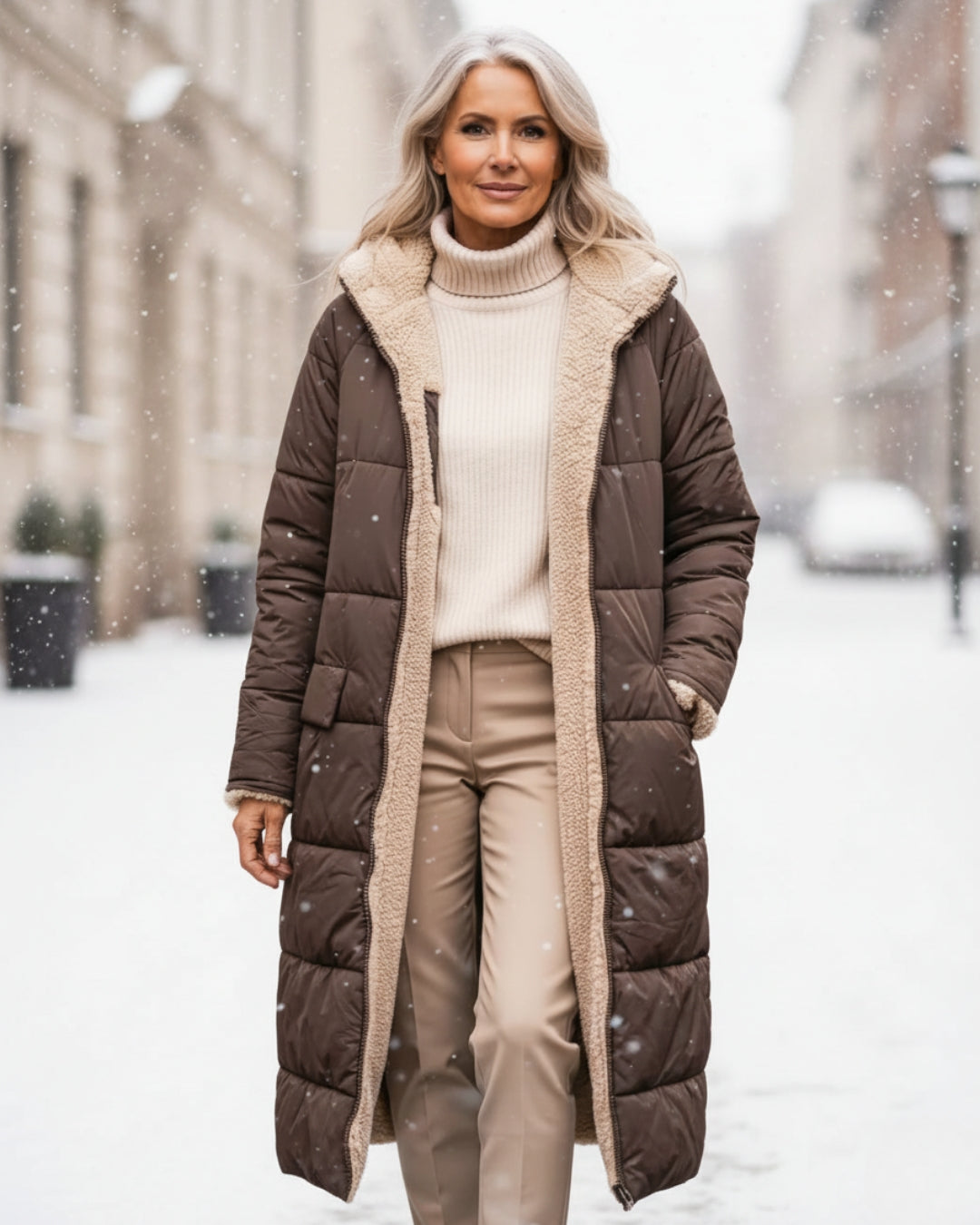 Eleanor | Sherpa Winter Coat - Maison Léa & Lou