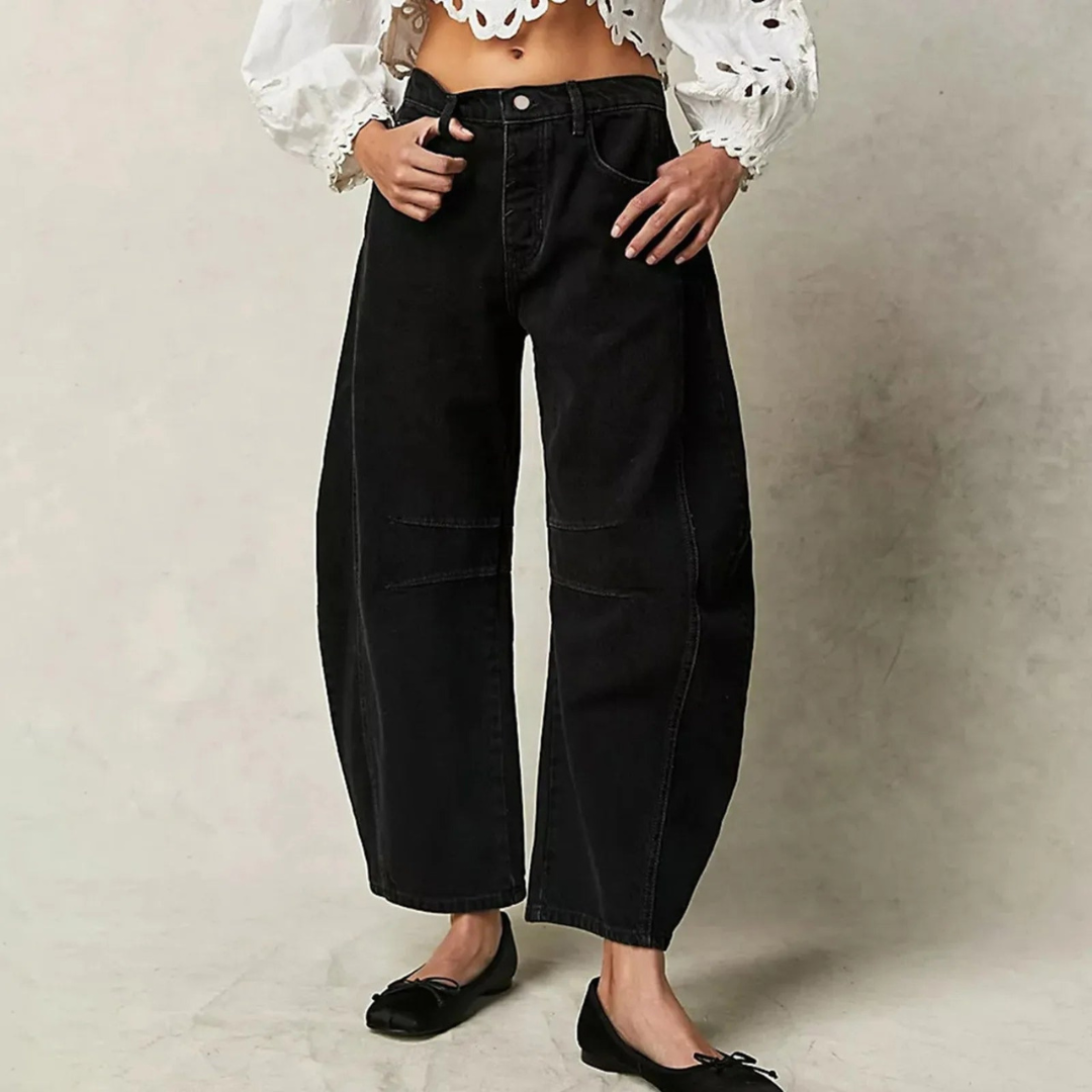 Greta™ | Wide Leg Jeans - Maison Léa & Lou