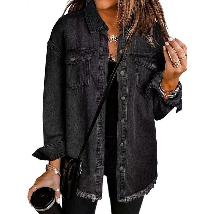Katja™ | Denim Jacket - Maison Léa &amp; Lou
