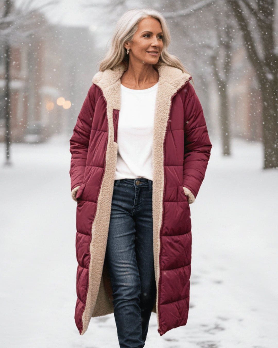 Eleanor | Sherpa Winter Coat - Maison Léa & Lou