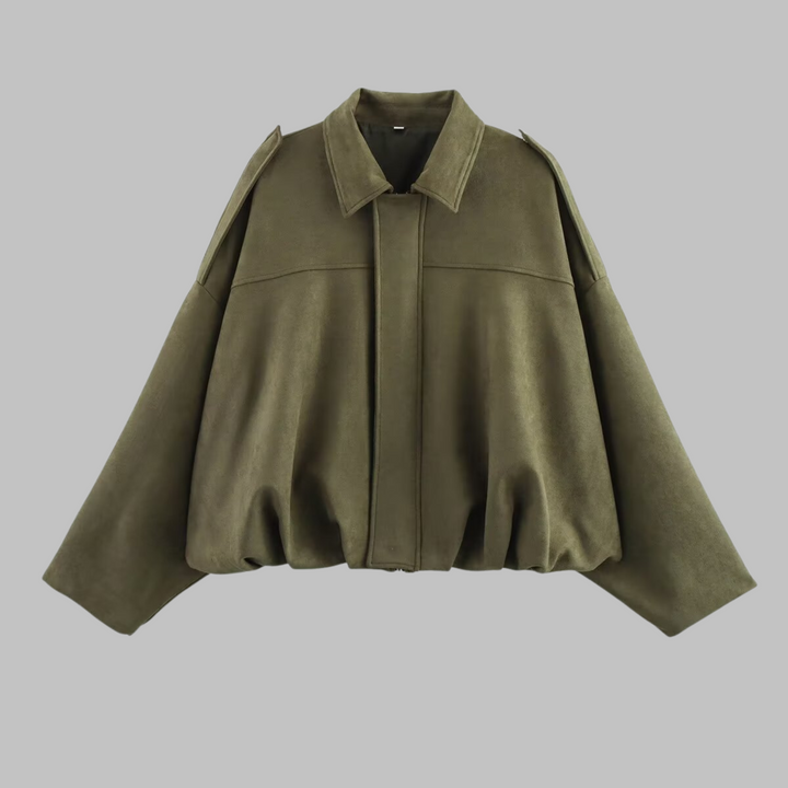 ARBANA™ - Comfy Loose Fit Military Jacket - Maison Léa &amp; Lou